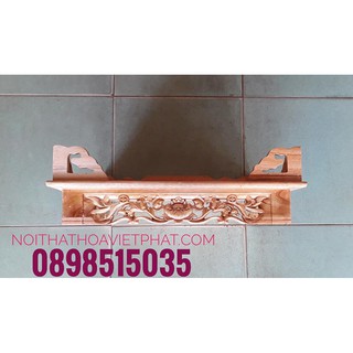 Bàn thờ treo tường hoa sen 50CM