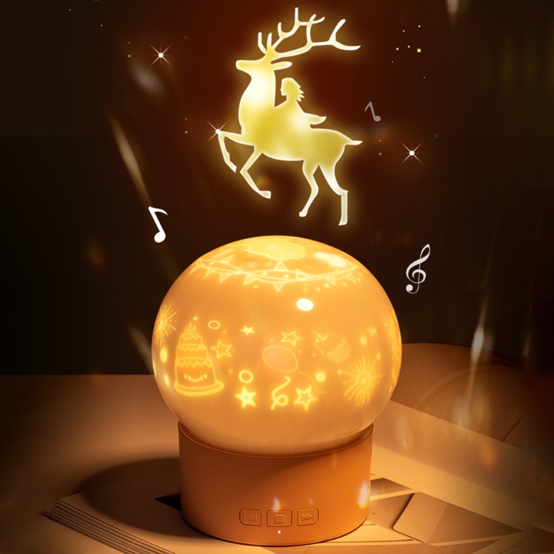 Đèn LED Chiếu Bầu Trời Sao Lãng Mạn Đa Năng Có Thể Xoay Được