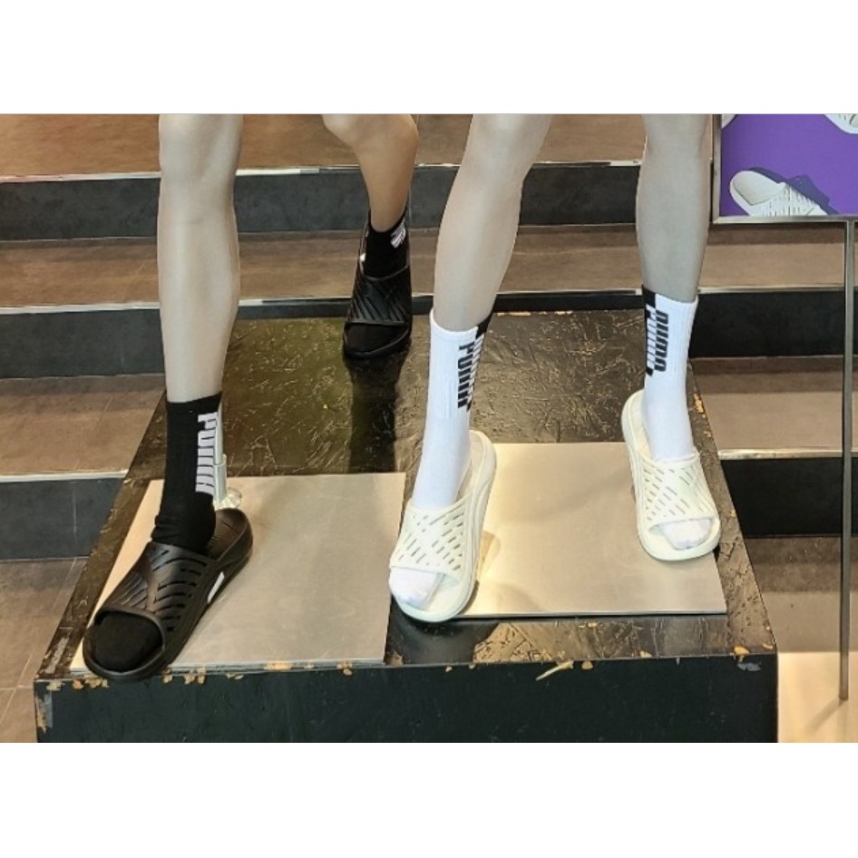 Dép Puma Jetcat Unisex JETCAT Slide Black  Màu Đen Chính Hãng