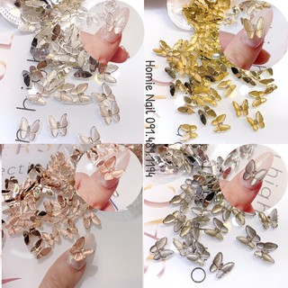 Phụ kiện trang trí móng tay sang trọng - charm bướm