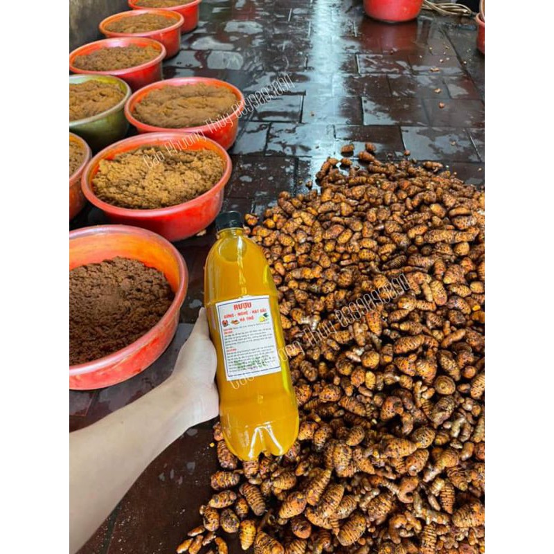 Cốt gừng nghệ gấc hạ thổ body 1l | BigBuy360 - bigbuy360.vn