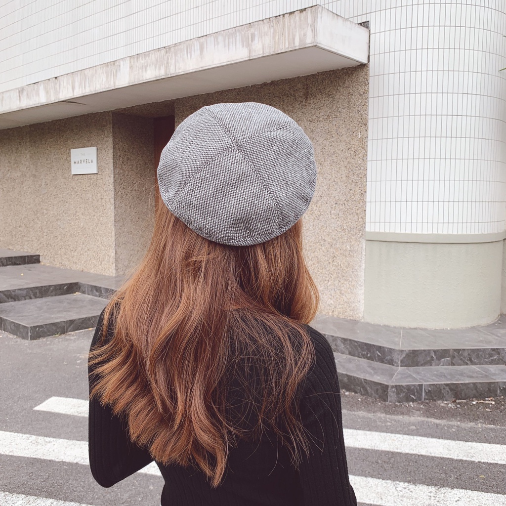 Mũ Nồi, Mũ Baret Thời Trang Phong Cách Hàn Quốc
