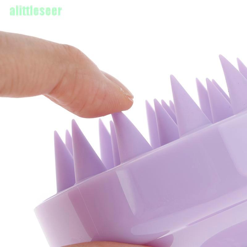 Lược Silicone Chải Tóc Mát Xa Da Đầu Tiện Dụng