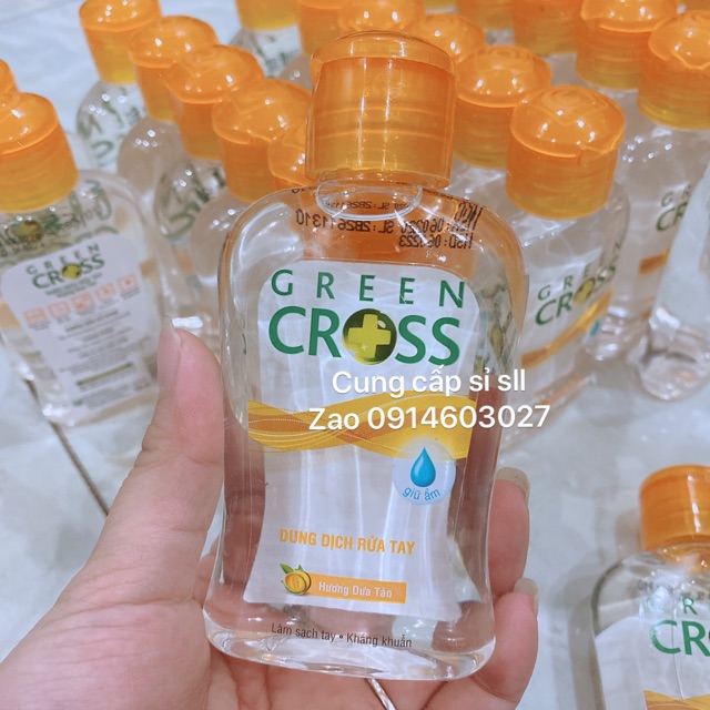 <CHÍNH HÃNG>NƯỚC RỬA TAY KHÔ GREENCROSS DIỆT KHUẨN | BigBuy360 - bigbuy360.vn