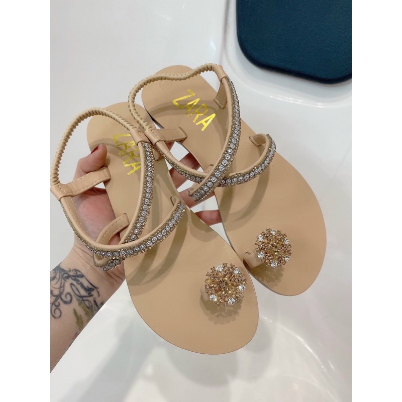 dép xadanl xỏ ngón siêu xinh ( hình thật)