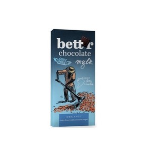 Socola sữa hữu cơ thanh Bettr 60g
