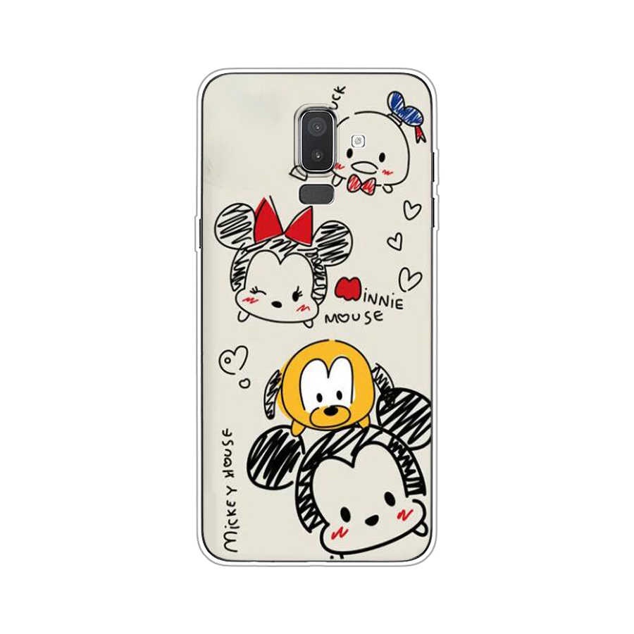 Ốp Điện Thoại TPU Dẻo In Họa Tiết Độc Đáo Thời Trang Cho Samsung Galaxy j7 pro j5 2017 J8 2018 A01