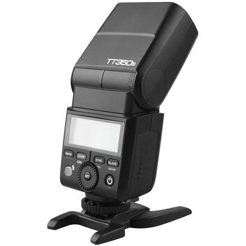 Đèn Flash Godox TT350 Cho Sony, GN36, Auto TTL, Hss 1/8000s - Kèm 4 Pin Eneloop và 1 Sạc Sanyo