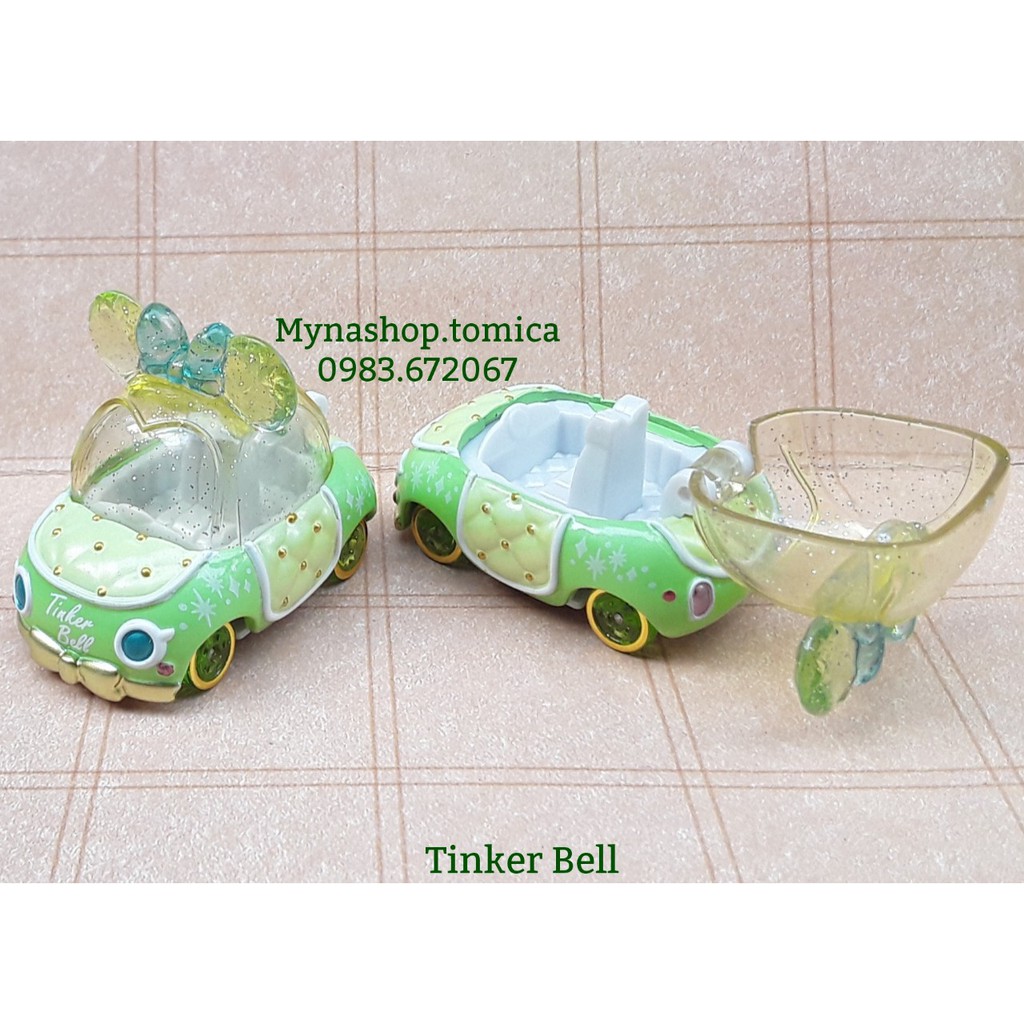 Tomica không hộp - Tinker Bell - cỗ xe của công chúa Tinker Bell