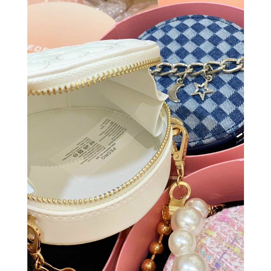 túi cầm tay + đeo chéo nữ fullbox PW2-75060047-3 đủ màu