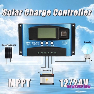 Bộ điều khiển sạc năng lượng mặt trời mppt 100a 12v / 24v