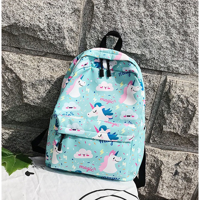 Balo Ulzzang Hàn Quốc Nam Nữ Chống Nước, Balo Thời Trang Đi Học Giá Rẻ BL09