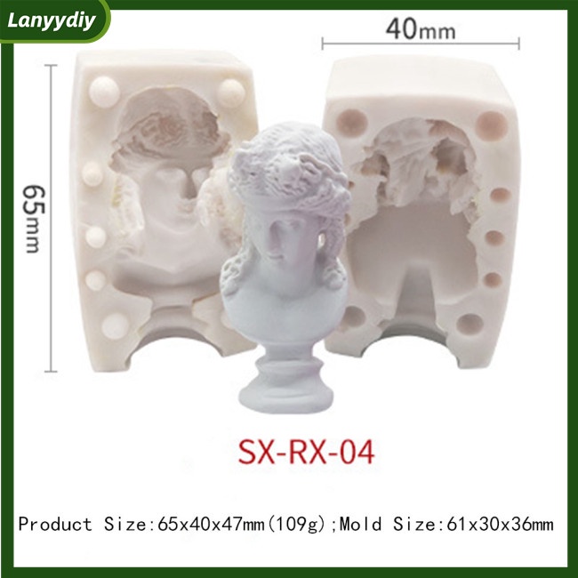 Khuôn Silicone Tạo Hình Làm Chân Dung 3d Diy