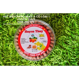 500gram hạt điều rang muối loại a cồ 1 thượng hạng bình phước