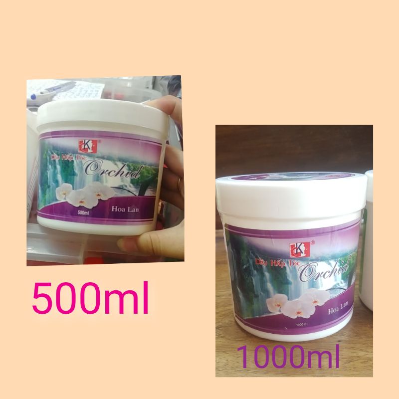 Kem Hấp Tóc hấp dưỡng tóc hoa lan Orchid 1000ml