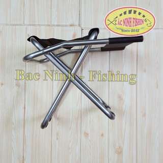 GHẾ CÂU CÁ INOX XẾP GỌN A02