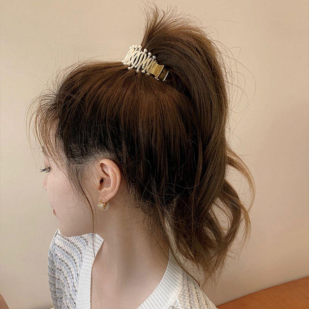 Kẹp Tóc Móng Vuốt Đuôi Ngựa Phong Cách Hàn Quốc Thanh Lịch Cho Nữ WMES15H