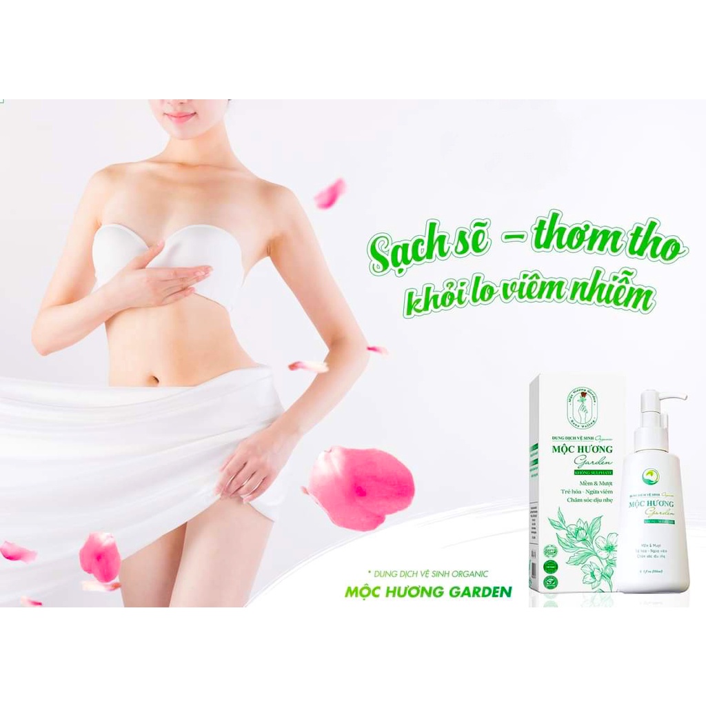 Combo dung dịch vệ sinh phụ nữ Thanh Mộc Hương làm hồng khô thoáng se khít 150ml