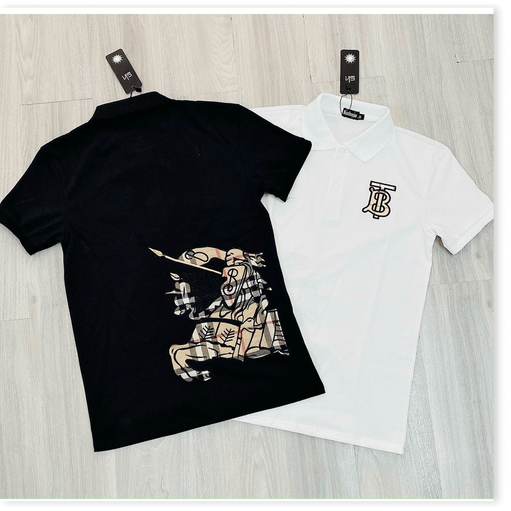 Áo Thun Nam Cổ Bẻ Thêu Họa Tiết Hot Trend ,Phong Cách HP