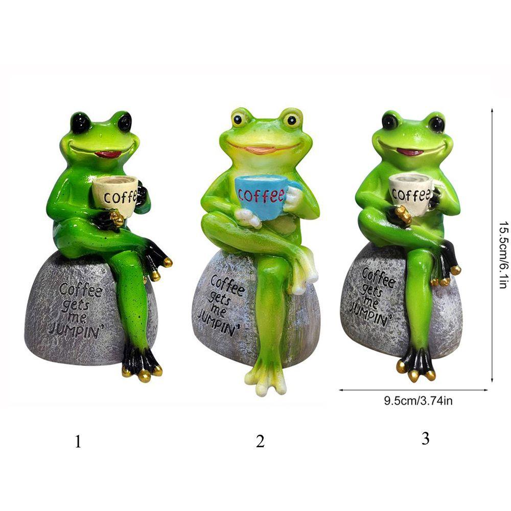 Mô Hình Chú Ếch SUYO Điêu Khắc Sáng Tạo Trang Trí Sân Vườn