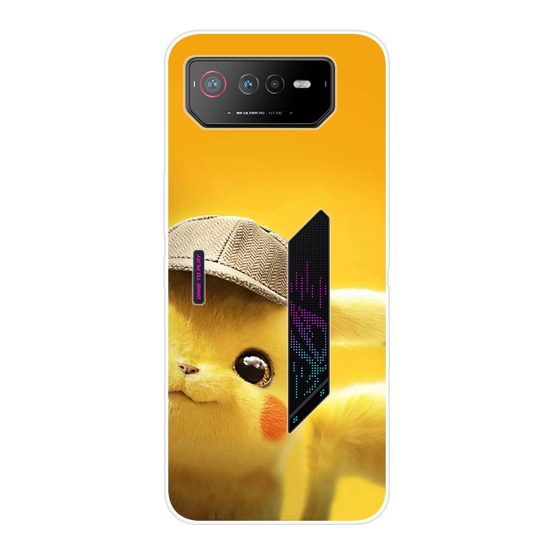 Ốp Điện Thoại TPU Dẻo Họa Tiết Hoạt Hình Dễ Thương Cho Asus Rog Phone 6 Asus Rog Phone 6 Pro