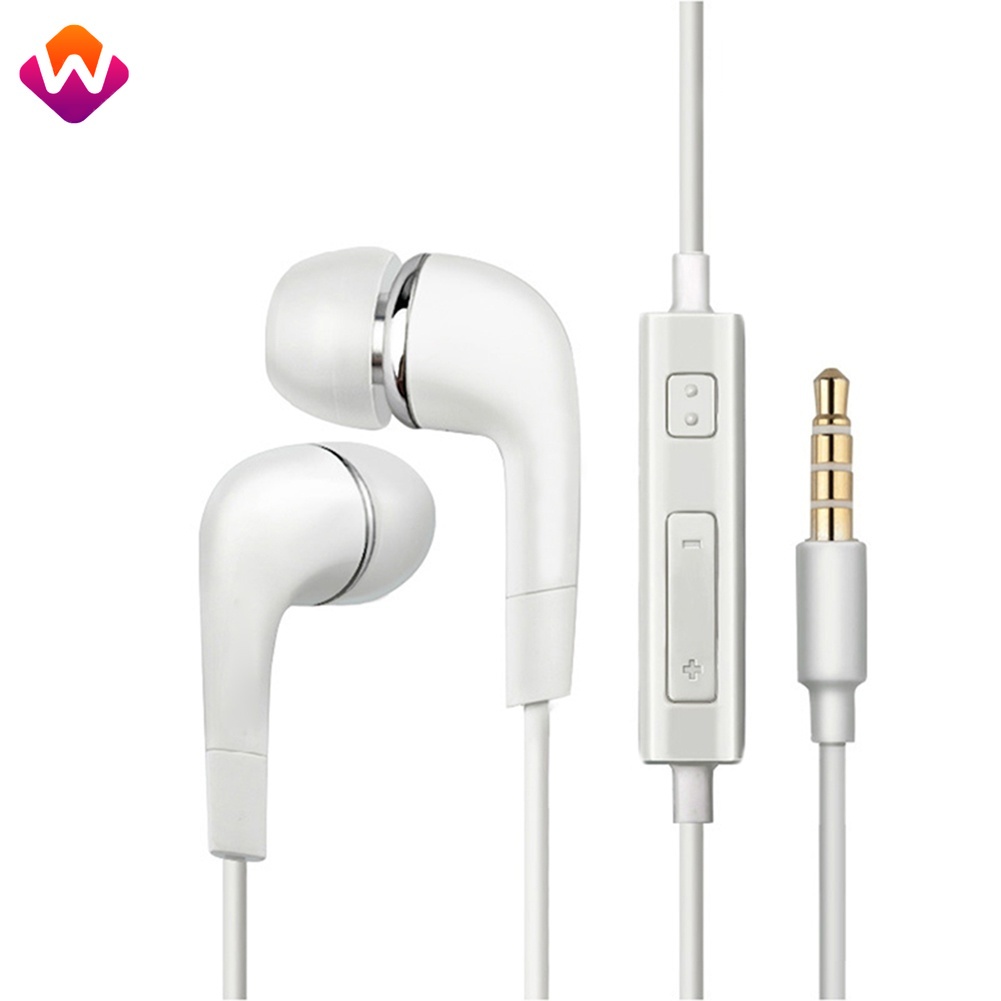 Tai Nghe Có Dây Điều Chỉnh Màu Trắng Phổ Biến Cho Điện Thoại Di Động Apple (Không Thể Điều Chỉnh) HSU