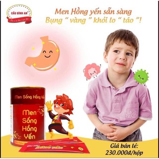 Men sống hồng yến tặng kèm 5 gói