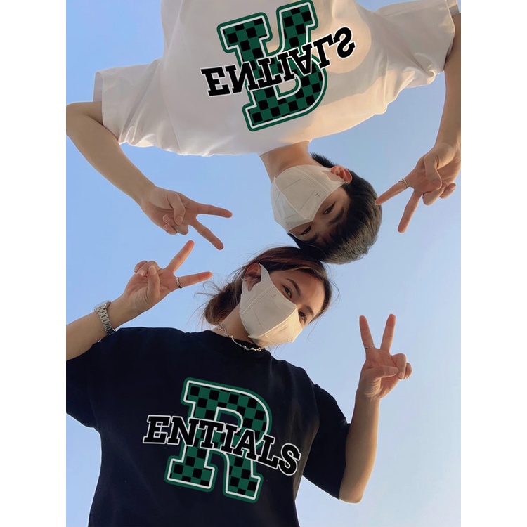 Áo thun tay lỡ R-Enti chất cotton CoolZ phông Unisex nam nữ Cotton oversize form rộng phong cách