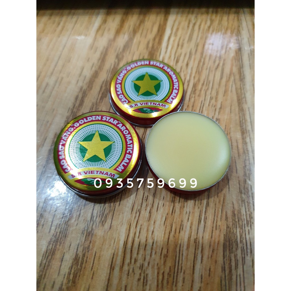 Cao Sao Vàng  VIỆT NAM [GOLDEN STAR BALM]  Dược TW3 3gr