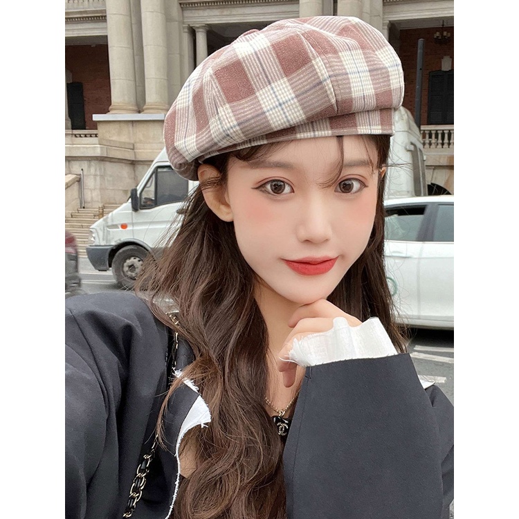 Mũ Beret Nhỏ Phong Cách Hàn Quốc Nhật Bản Thời Trang Xuân Hè Mới 2022