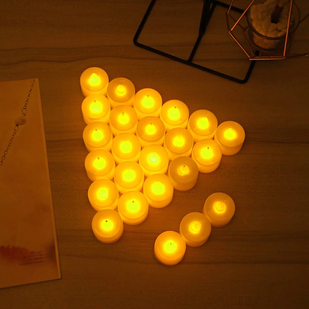 1 Nến Đèn Led Nhiều Màu Trang Trí Tiệc