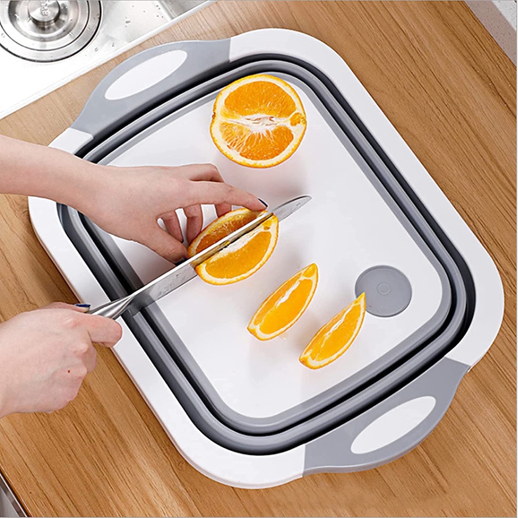 Thớt Anaeat cắt thức ăn đa năng 3 trong 1 có thể gấp gọn tiện dụng