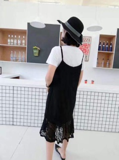 Set váy ren Hàn Quốc