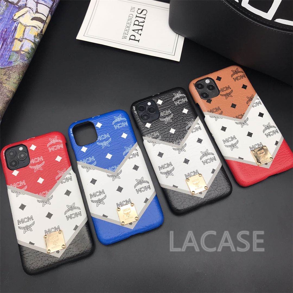 Ốp điện thoại họa tiết MCM cho Iphone 11 Pro Max X Xs Xr Xsmax 8 7 6 6s Plus Se 2020