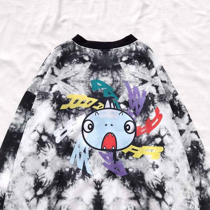 [Kèm hình thật] Áo khoác cardigan khủng long cute Dinosaur - cryaotic10