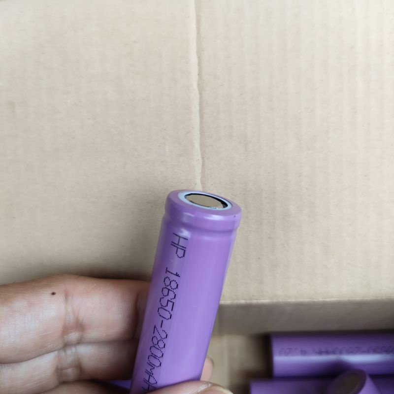 Pin sạc 18650 4.2V Lithium Li-ion Hp cao cấp 2800mAh đầu bằng đầu nhọn dùng đèn pin quạt sạc máy khoan pin sạc dự phòng