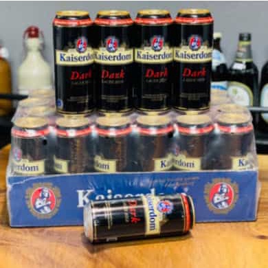 Bia Kaiserdom Dark Lager 4.7% Đức - set 6 lon 500ml