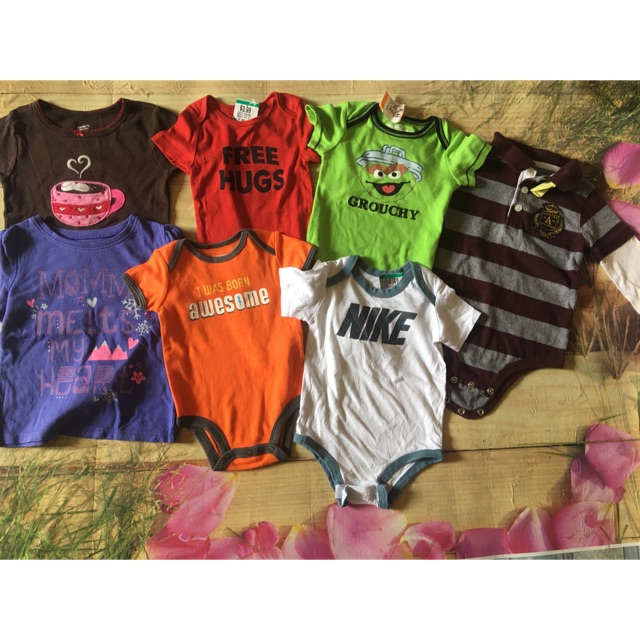 Sét đồ sơ sinh bé trai hàng 2hand