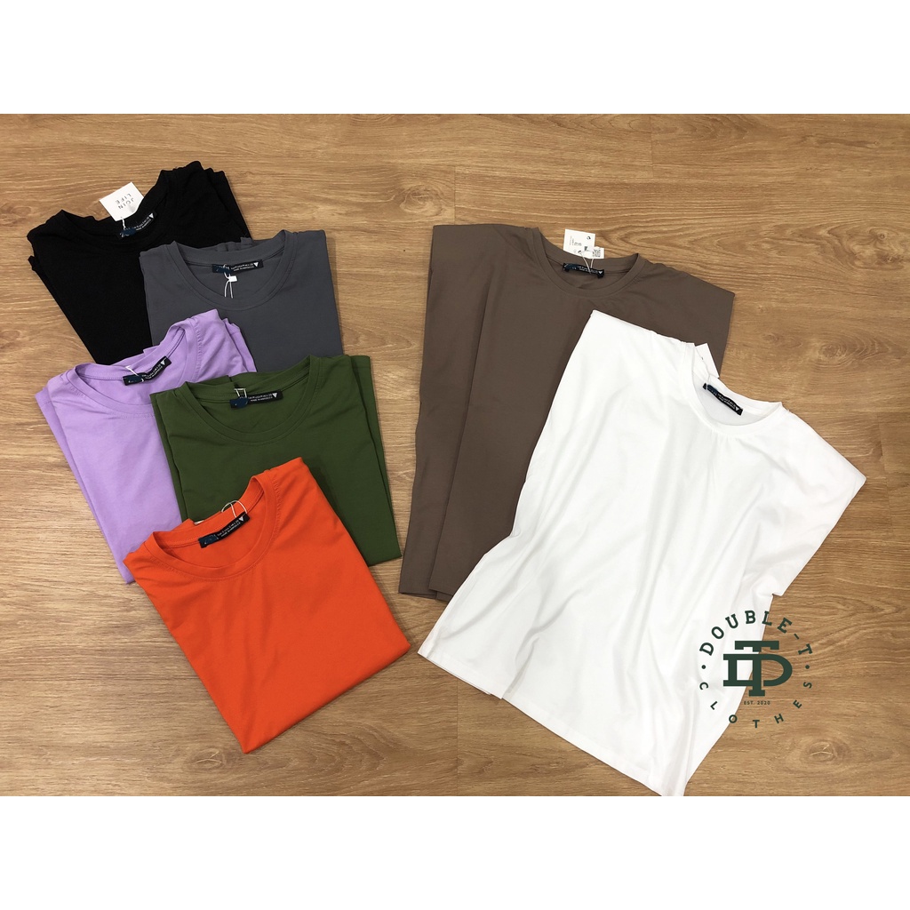 Áo thun Zara sát nách độn vai hàng xuất xịn - 100% cotton full tag