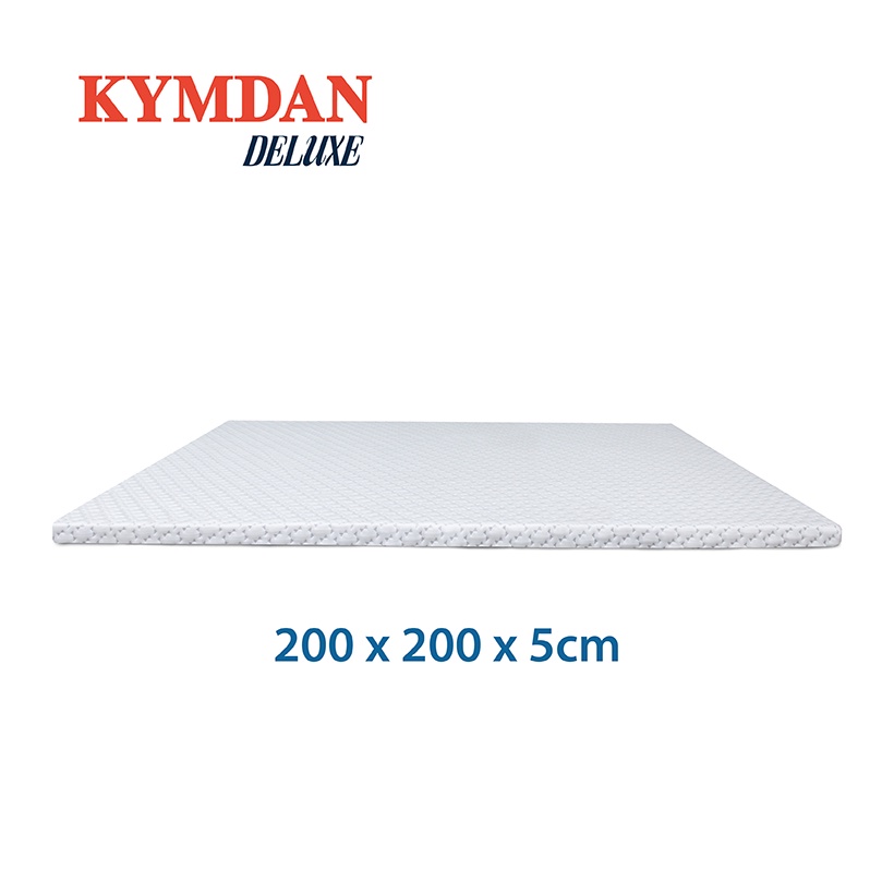 Nệm cao su thiên nhiên Kymdan Deluxe 200 x 200 x 05cm SFM