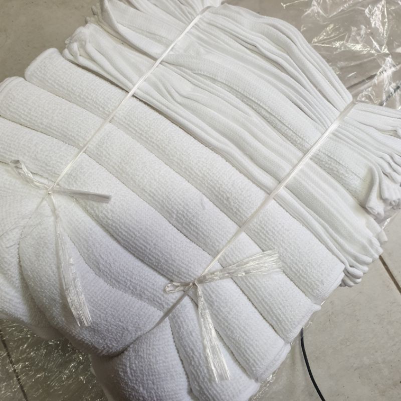 Combo 100 Khăn Trắng 30x30