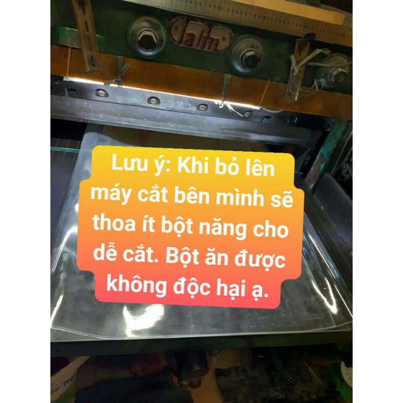 Màn cửa nhựa PVC khách đặt