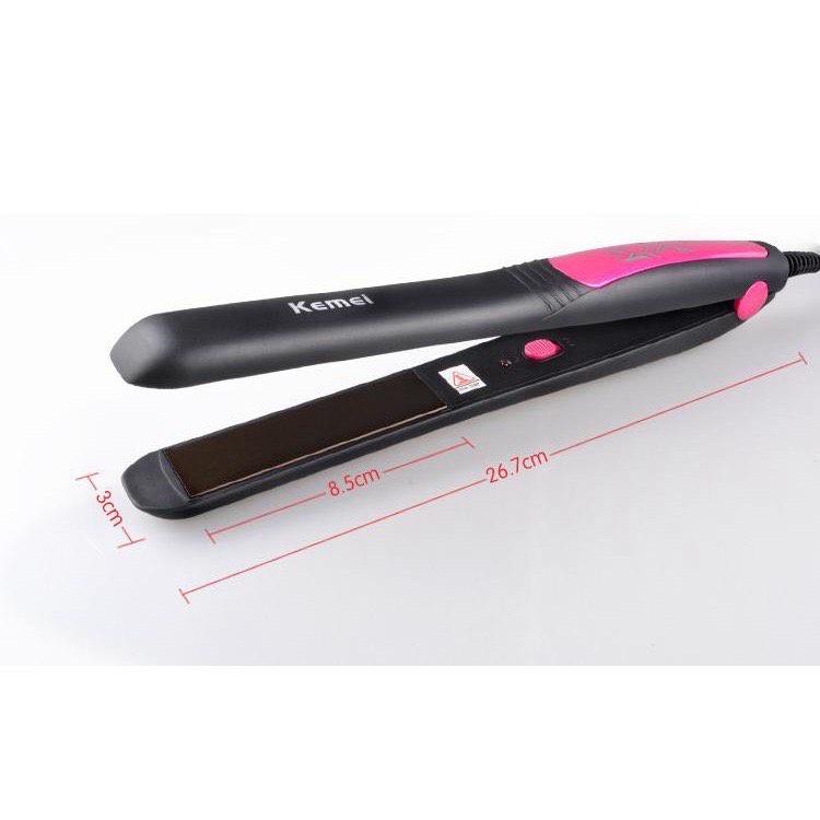 , Máy kẹp tóc Kemei Km-328,  Máy làm tóc tiện dụng tại nhà 2407.