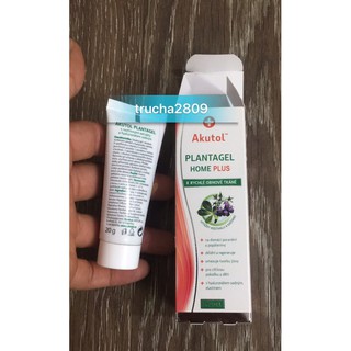 Akutol Plantagel Home Plus - Dạng Gel 20g - Hỗ Trợ Phục Hồi Vết B.ỏng Và Các Tổ.n Thương Trên Da