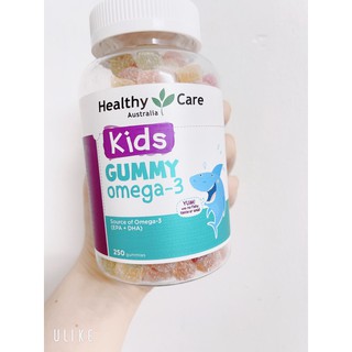 Kẹo dẻo Gummy Omega3/ Multivitamin Úc Healthy Care - 250 viên