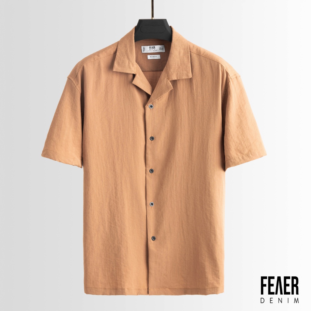 Áo sơ mi nam trơn Feaer DENIM chất lanh Vest Linen | BigBuy360 - bigbuy360.vn