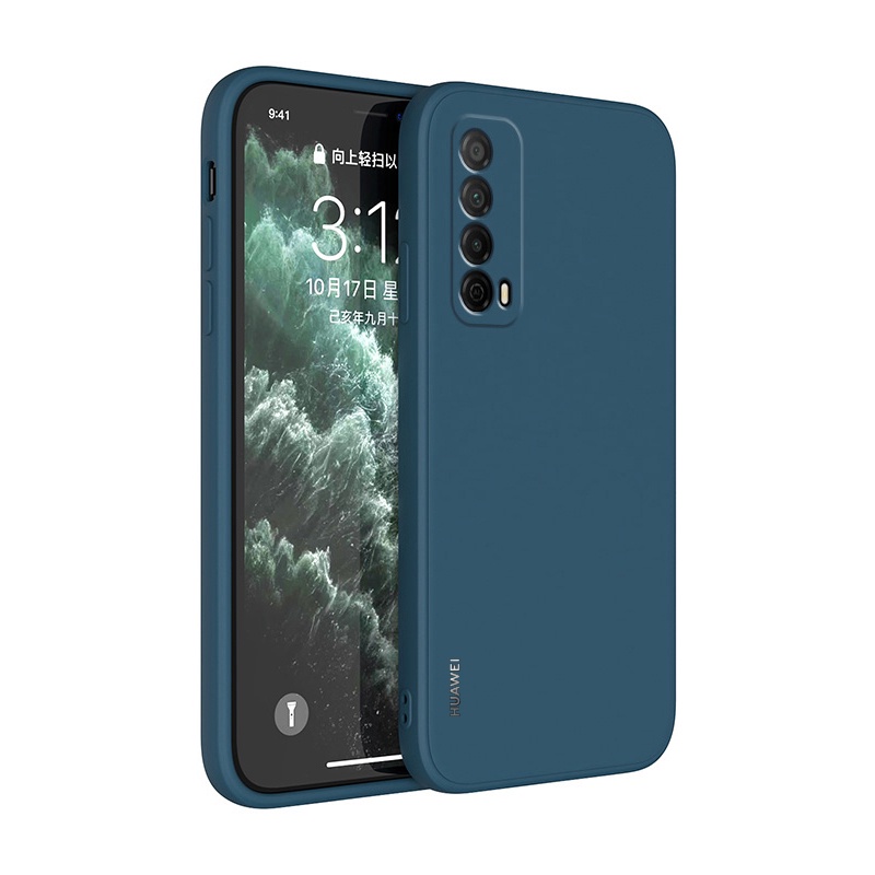 Ốp Điện Thoại Silica Gel Mềm Cho Huawei Y7A 2021/P Smart 2021/Y6P 2020/Y9 Y6 Y7 Prime 2019/P Smart Z/Y9S Honor 20 9X Pro Nova 4E 5T