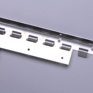 Bát treo rèm nhựa PVC Inox và Sắt sơn tĩnh điện