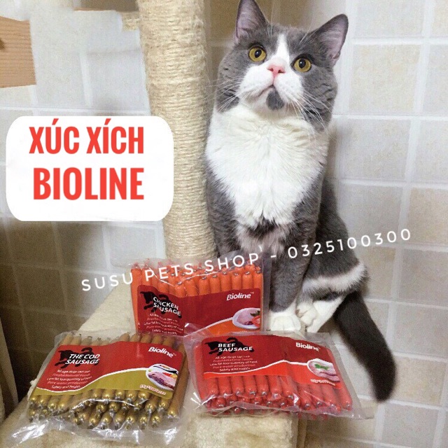 Xúc Xích BIOLINE cho Chó, Mèo