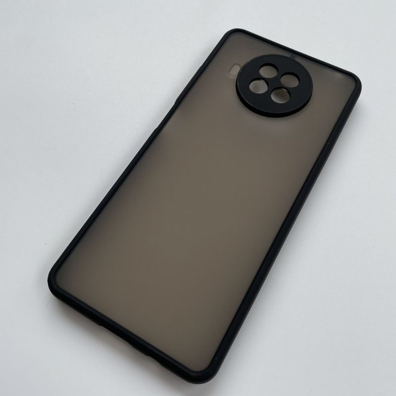 Ốp lưng Xiaomi Mi 10T Lite 5G nhám bảo vệ camera chống sốc ,va đập (đen)